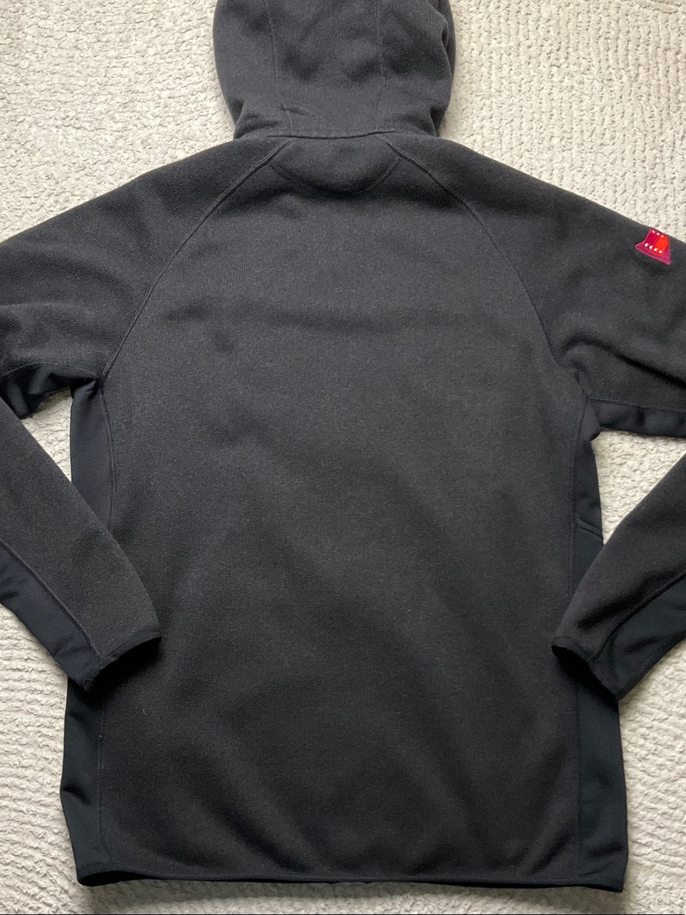 Patagonia Black M's Performance Better Sweater Hoody Size Large *Embroidery - Picture 3 of 16
